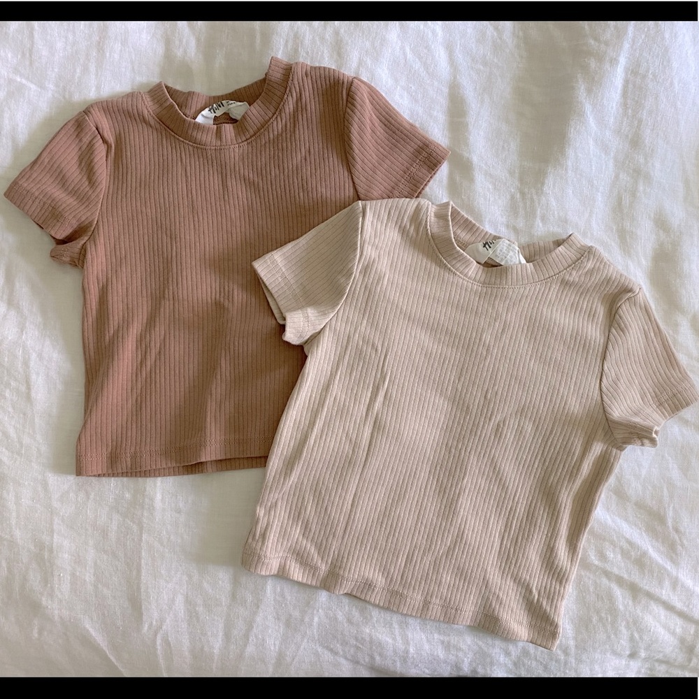 Bundle of two ribbed H&M tees | 2T